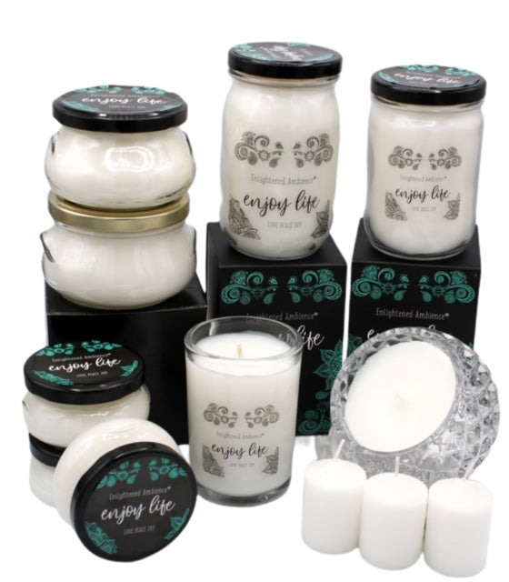 Gardenia Scented Candles White