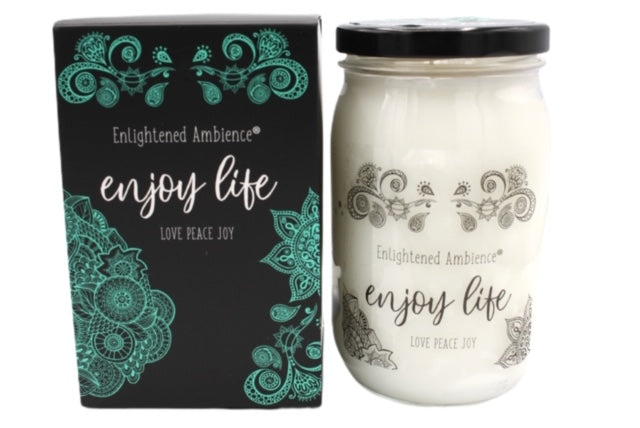 Bergamot Tobacco Scented Candles