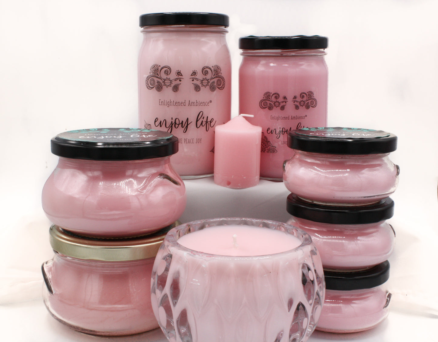 Lover Scented Candles Pink